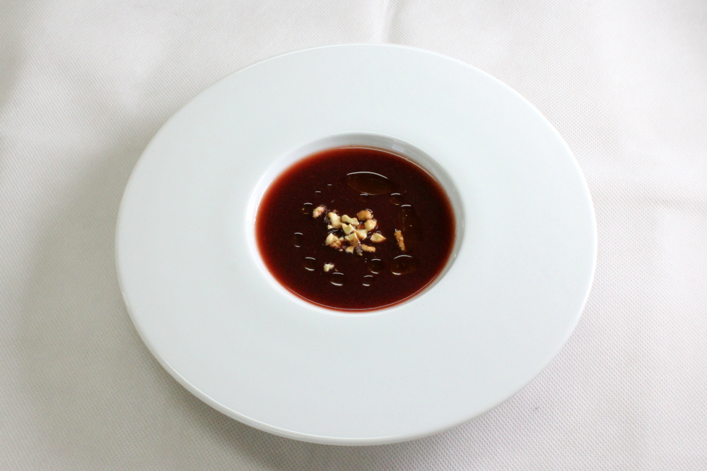 ビーツのポタージュ